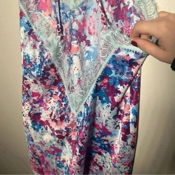 NWOT INBLOOM Brentwood Printed  Lace Chemise XS - Picture 6 of 7